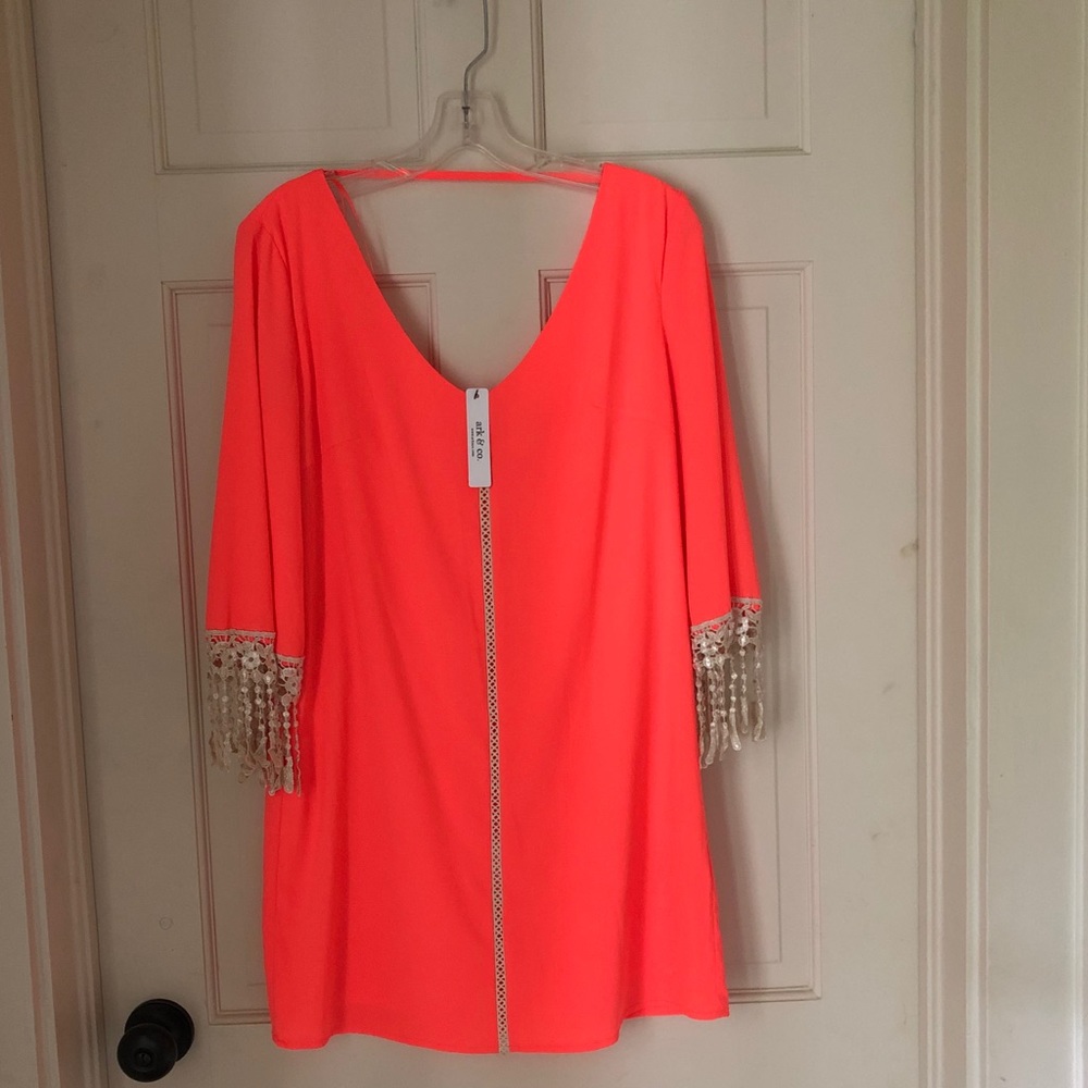NWT Ark & Co Coral Dress